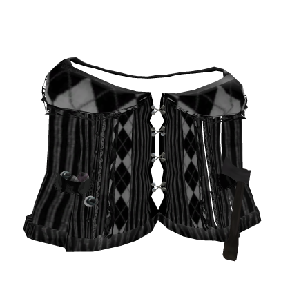 victorian gothic circus doll top w axe