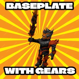 Baseplate with Gears. [DESC] icon