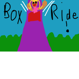 slide down the box to win!