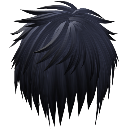 Unkept Scene Emo Boy Hair (Blue) Roblox item