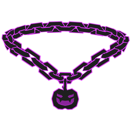 Purple Pumpkin Halloween Chain Roblox item
