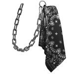 [1.0] Tucked Bandana Waist Chain w Bullets
