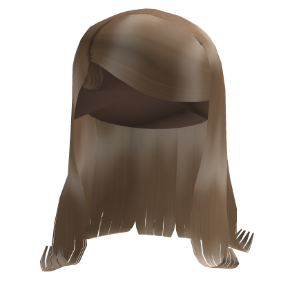Blonde Layered Long Hair w/ Side-Swept Bangs