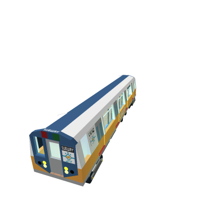 Bridge and Subway Train