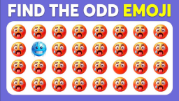 😡 Znajdź Nieparzysty Emoji lub Umieraj 💀