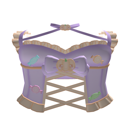 🎃♡ sweet pumpkin top (purple)
