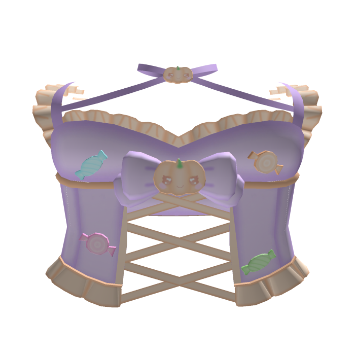 🎃♡ sweet pumpkin top (purple)