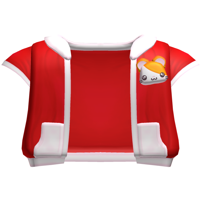 ♡ kawaii hamtaro hamster red tracksuit jacket 