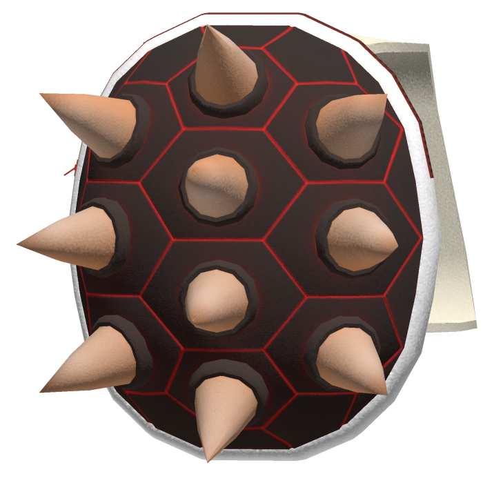 Dry Bowser Mario Backpack Y2K