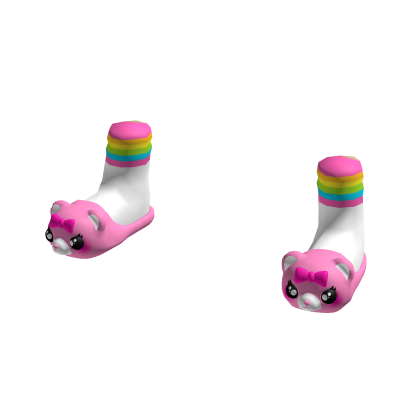 Pink Care Bear Slippers (+set)