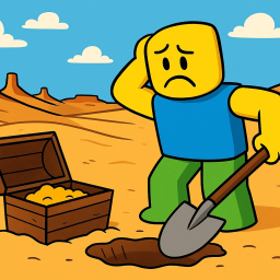 find 10k robux in the desert