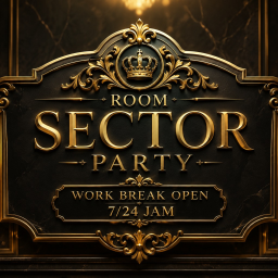 [BRTHDAY PARTY 11 AGUSTUS ] ROOM SECTOR PARTY