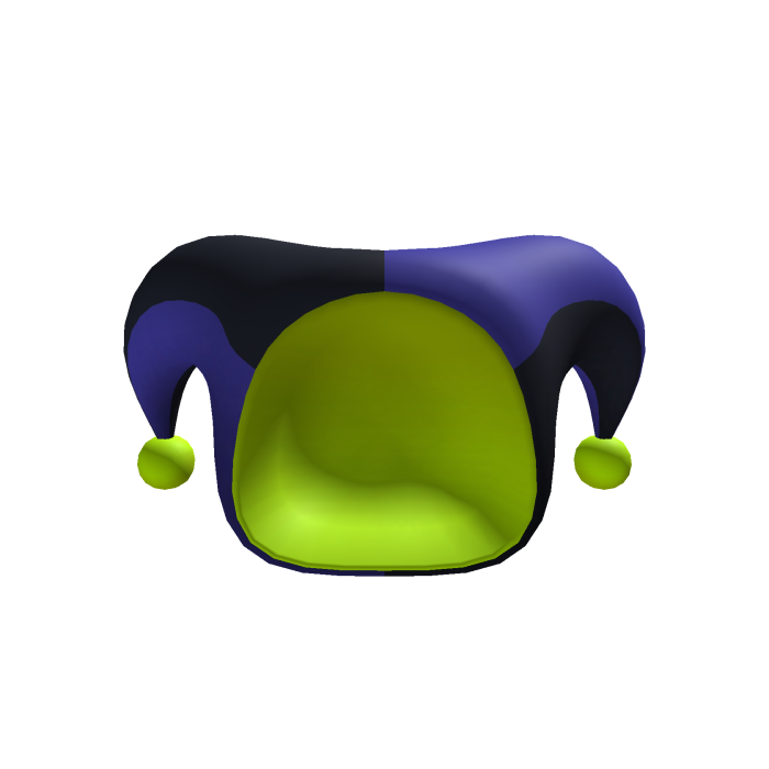 Purple & Green Jester Hat