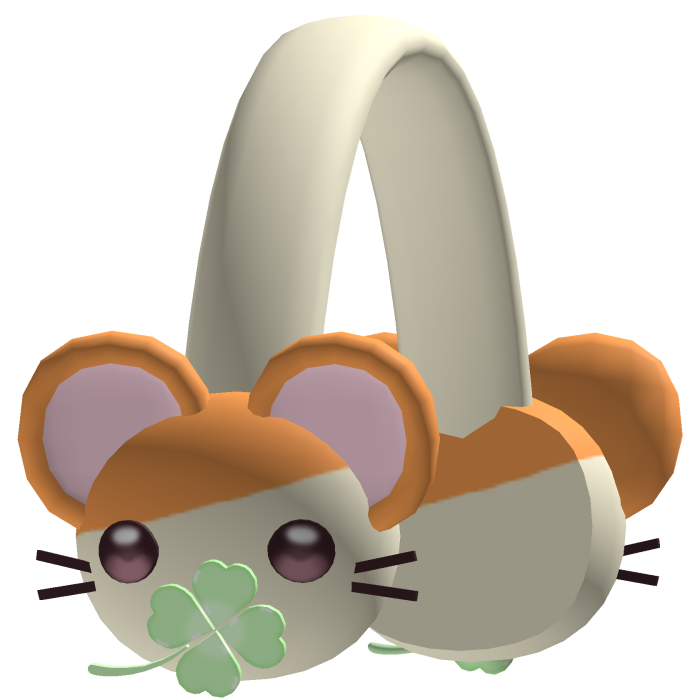 Cute Winter Hamtaro Earmuffs