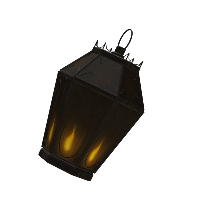 Cozy Scary Lantern