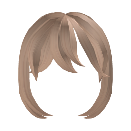Blonde Narrow Bangs Front Hair Roblox item