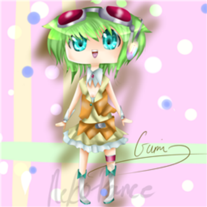 GUMI Chibi Roblox decal