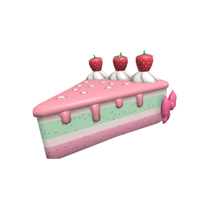 Strawberry Cake Slice Hat
