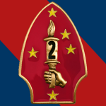 {USMC} Second Marine Division.