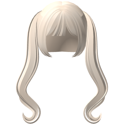 sweetest princess pigtails in blonde Roblox item