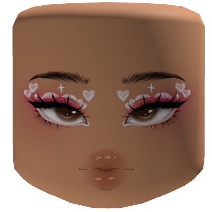 Blushy Heart Makeup