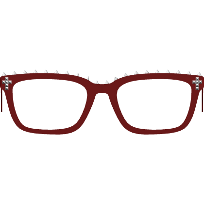 red studded vkei emo glasses Roblox item
