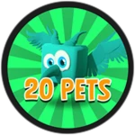 20 Pets Roblox badge thumbnail