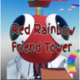Red Rainbow Freind Tower 👑 icon