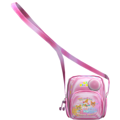cutecore mezzo pastel pink crossbody bag