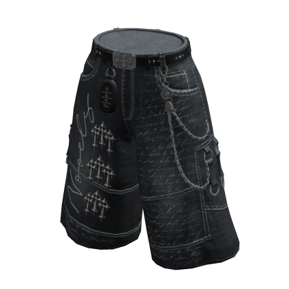 MJ - Jorts Denim Art