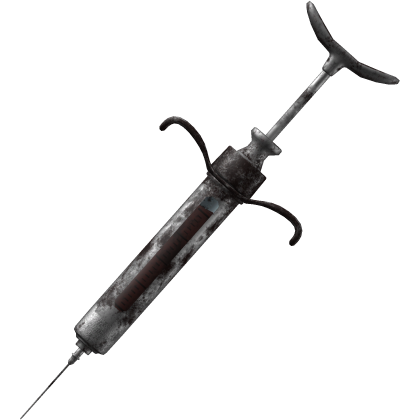 Halloween Rusty Horror Syringe 