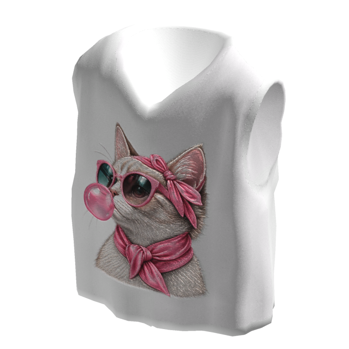Pink cat girl