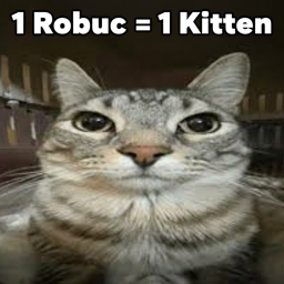 1 robucc = 1 kitty