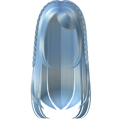 Y2k Blue Scene Hair Roblox item