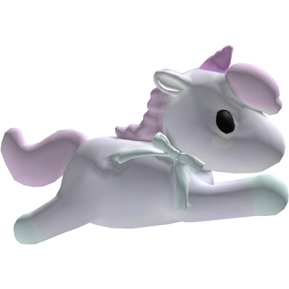 彡☆ Little Twin Stars Purple Unicorn Head Plush Roblox item