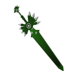 Green Aura Of The Night Sword