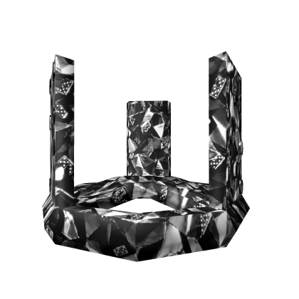 Frosted Domino Crown