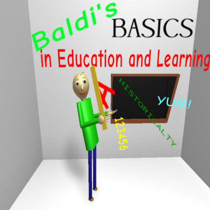 Baldi Start Game Roblox decal