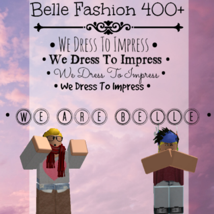 • We Dress To Impress • Roblox decal