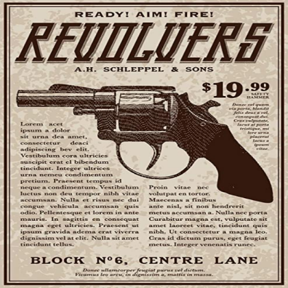 Old gun poster Roblox decal