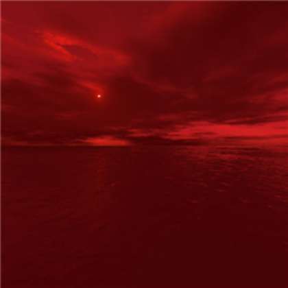 Red Blood Skybox Roblox decal