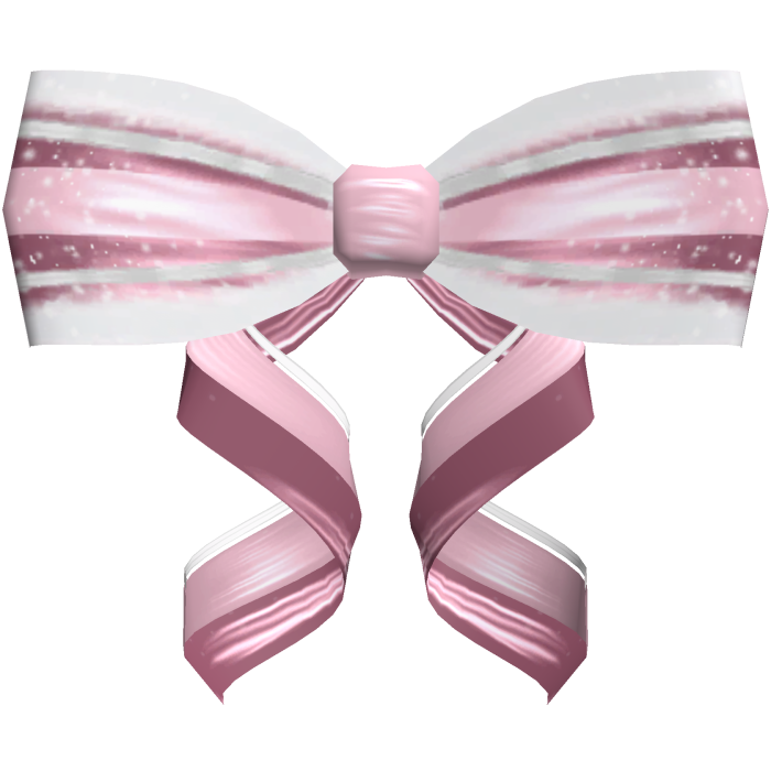 Christmas Holiday Bow - Pink