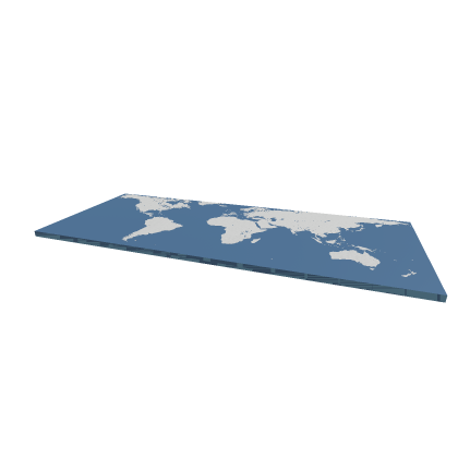 Blank World Map
