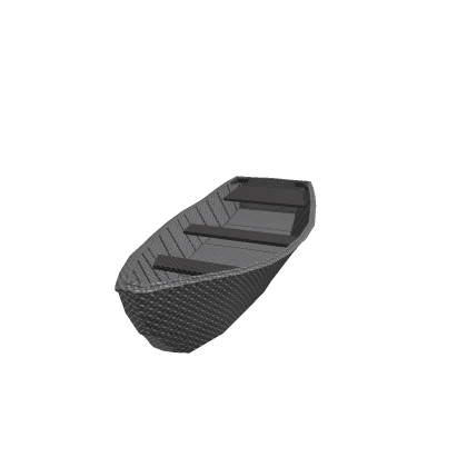 Boat Model But Metal