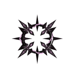 [PBR] Metallic Nebula Pink Nova Star Chain Halo