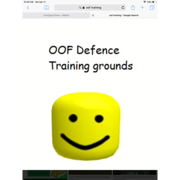 Training area
