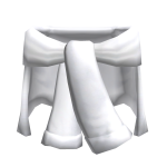 Tied Waist Jacket in White (3.0)