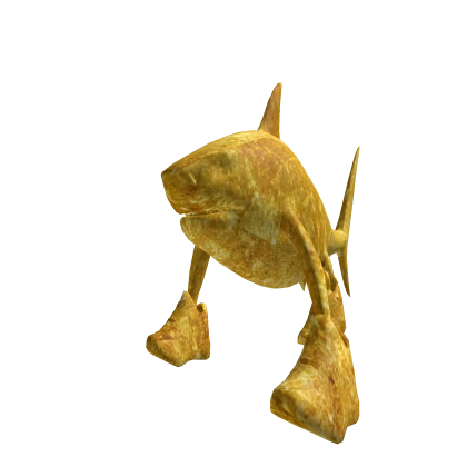 Golden Brainrot Shoulder Pal UGC 🦈 | Roblox Item - Rolimon's