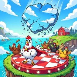 Chicken Middle: The Sky is Falling icon