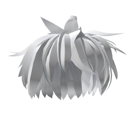 White Spiky Hair